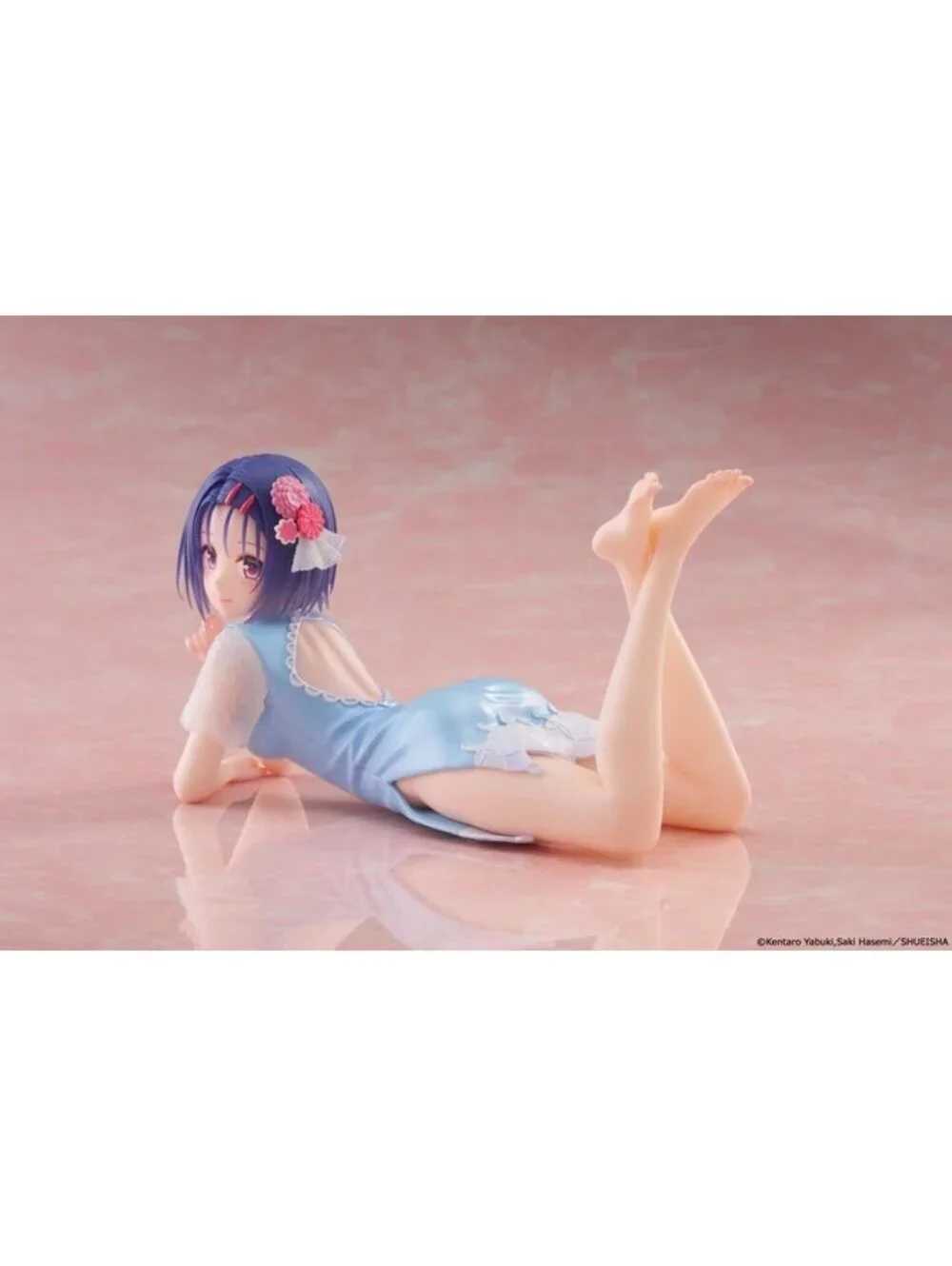 TAITO Desktop Cute To LOVE-Ru Darkness Yui Kotegawa Figure Blue Dress Ver.